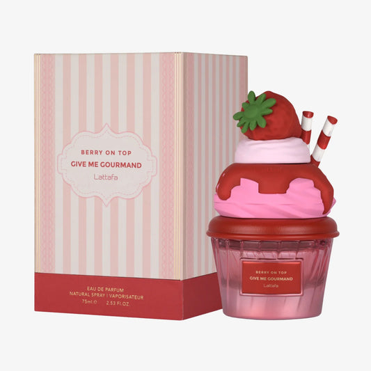 Berry on top give me gourmand lattafa